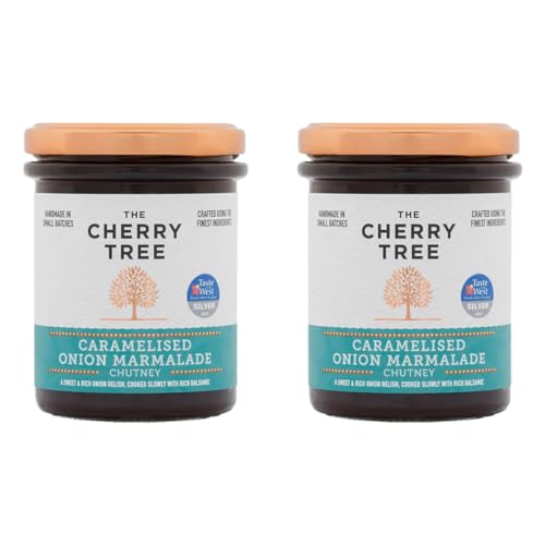 The Cherry Tree - karamellisiertes Zwiebel Chutney / Caramelised Onion Marmalade - 320 g - 2er Pack The Cherry Tree - karamellisiertes Zwiebel Chutney / Caramelised Onion Marmalade - 320 g - 2er Pack von The Cherry Tree