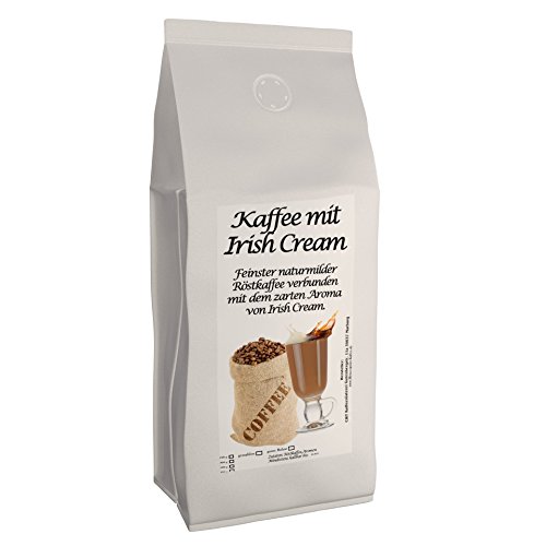 C&T Aromakaffee - Aromatisierter Kaffee Gemahlen - Irish Cream 1000 g - Privatrösterei Spitzenkaffee Flavoured Coffee von The Coffee and Tea Company