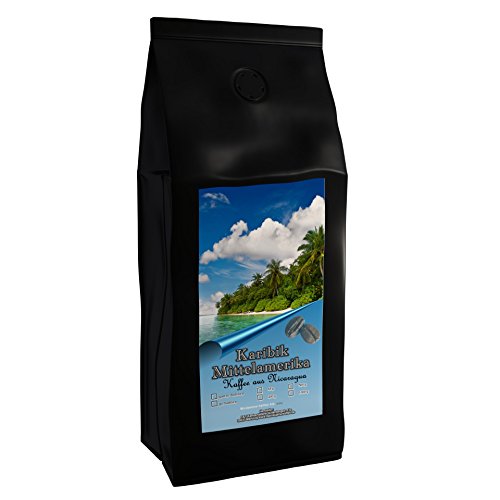 Kaffeespezialität Aus Mittelamerika - Nicaragua, Dem Land Der tausend Vulkane (1000 Gramm,Gemahlen) - Länderkaffee - Spitzenkaffee - Säurearm - Schonend Und Frisch Geröstet von The Coffee and Tea Company