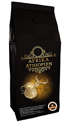 Kaffeespezialität Aus Afrika - Äthiopien - Kaffee Aus Dem Urspungsland Des Kaffee (Ganze Bohne, 200 Gramm) - Länderkaffee - Spitzenkaffee - Säurearm - Schonend Und Frisch Geröstet von The Coffee and Tea Company