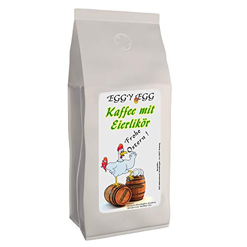 Osterkaffee „Eggy Egg“ mit Eierlikör-Geschmack | 1000 g gemahlen | Aromatisierter Kaffee als Ostergeschenk | Flavoured Coffee von The Coffee and Tea Company