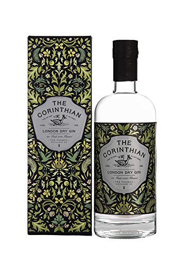The Corinthian London Dry Gin - fruchtig-blumiger Gin aus dem Herzen Londons direkt von der Themse - hergestellt in kleinen Batches aus einer original Englischen Gin Brennblase von Master Distiller Charles Maxwell von The Corinthian London Dry Gin