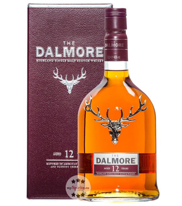 Dalmore 12 Jahre Highland Whisky (40 % vol., 0,7 Liter) von The Dalmore