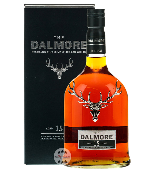 Dalmore 15 Jahre Highland Whisky (40 % vol., 0,7 Liter) von The Dalmore