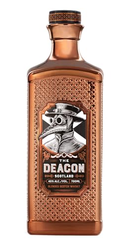 THE DEACON Blended Scotch Whisky, vollmundiger Geschmack mit Orangennote und kräftiger Würze, Whisky aus Schottland, 40% Alkoholgehalt, 700ml von The Deacon