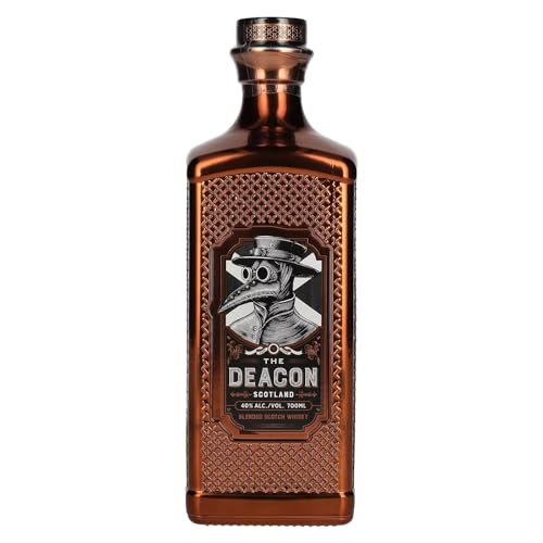 THE DEACON Blended Scotch Whisky, vollmundiger Geschmack mit Orangennote und kräftiger Würze, Whisky aus Schottland, 40% Alkoholgehalt, 700ml von The Deacon