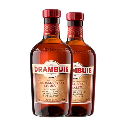 Liköre Drambuie Licor de Whisky 70 cl (Schachtel mit 2 Flaschen von 70 cl) von The Drambuie Liqueur Company