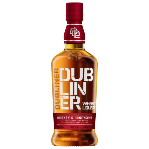 Dubliner Irish Whiskey Liqueur 30% vol., Whiskeylikör mit Honig und Karamell-Geschmack (1 x 0.7 l) von The Dubliner