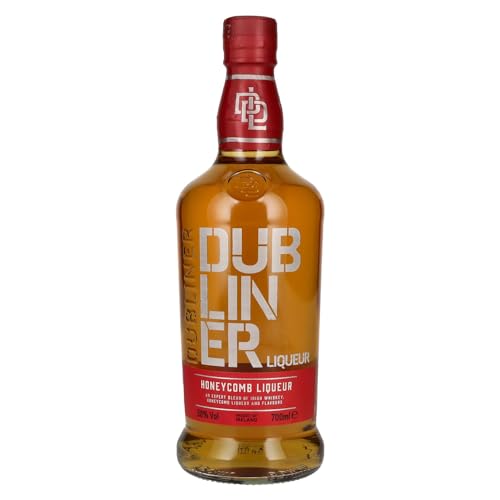 Dubliner Irish Whiskey Liqueur I Whiskey & Honeycomb I Whiskeylikör mit Honig und Karamell Geschmack I 30% Vol. I 700 ml von The Dubliner