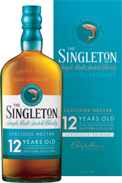 The Singleton Single Malt Scotch Whisky 12 Years 40% vol. 0,7 l von The Dufftown Distillery