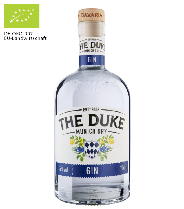 The Duke Munich Dry Gin Bio (45 % vol., 0,7 Liter) von The Duke Destillerie