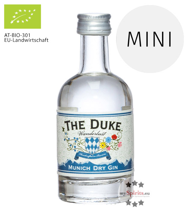 The Duke Wanderlust Gin Bio  (47 % vol., 0,05 Liter) von The Duke Destillerie