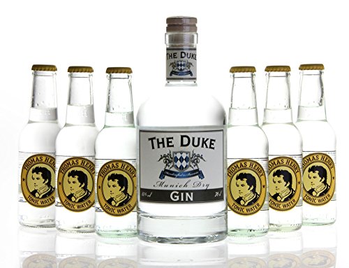 The Duke Gin 1 x 0,7 Liter + 6 x Thomas Henry Tonic 0,2 Liter The Duke Gin 1 x 0,7 Liter + 6 x Thomas Henry Tonic 0,2 Liter von The Duke & Thomas Henry
