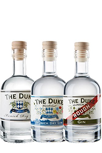 The Duke Gin Trio 3 x 0,05 Liter Miniaturen Set von The Duke