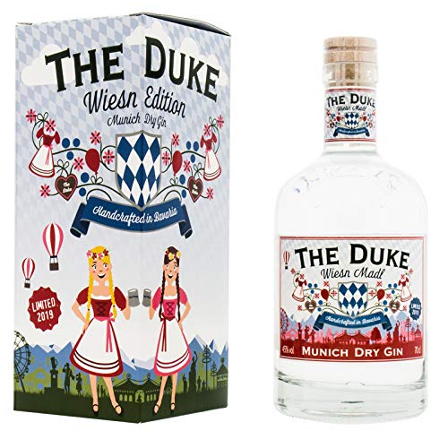 The Duke Munich Dry Gin Wiesn Edition MADL BIO 0,7 Liter 45% Vol. von The Duke