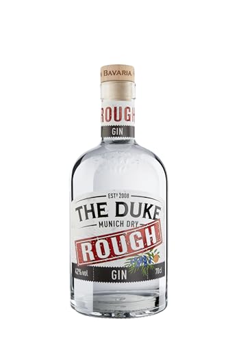 THE DUKE Rough Gin - Bio Gin mit Wacholder, Orange, Hopfen & Malz - Fruchtig, frisch & mild - Vegan - Hergestellt in Bayern - 42% vol. Alkohol - 70 cl von ‎The Duke Munich Dry Gin