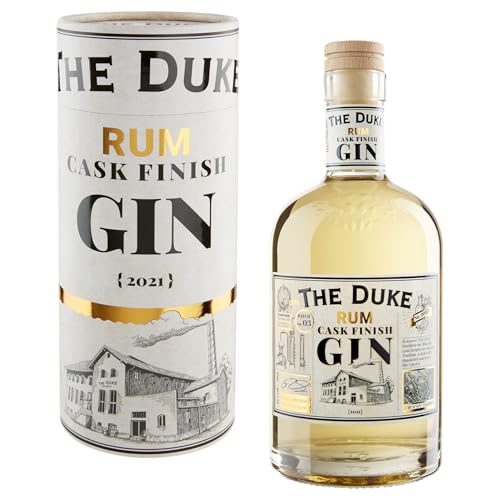 THE DUKE – Rum Cask Gin | im Rum Fass gereifter Gin | Rum Cask Finish | 700 ml von ‎The Duke Munich Dry Gin