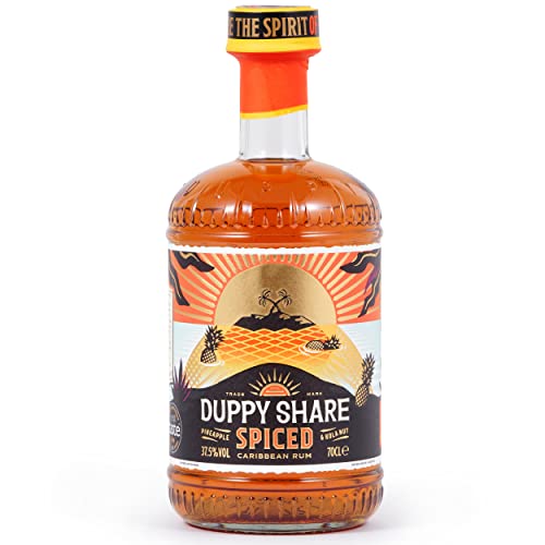 Duppy Share | Spiced Rum | Harmonie von Ananas, Ingwer und Orange | 700ml | 40% vol. von The Duppy Share