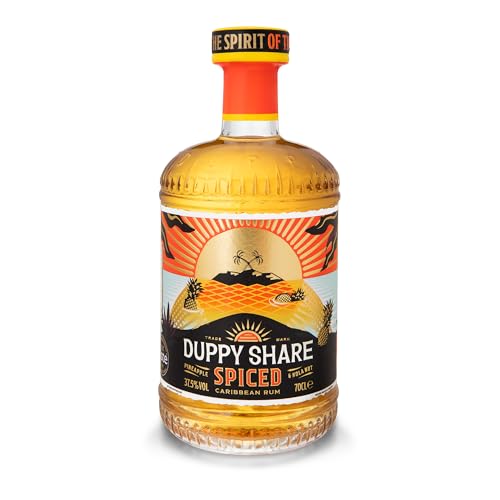 Duppy Share | Spiced Rum | Harmonie von Ananas, Ingwer und Orange | 700ml | 40% vol. von The Duppy Share