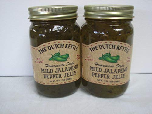 The Dutch Kettle Mildes Jalapeno-Gelee, 2-19 0 z Gläser The Dutch Kettle Mildes Jalapeno-Gelee, 2-19 0 z Gläser von The Dutch Kettle