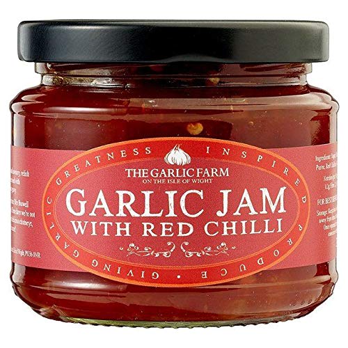 The Garlic Farm Garlic Jam with Red Chilli 240g von The Garlic Farm