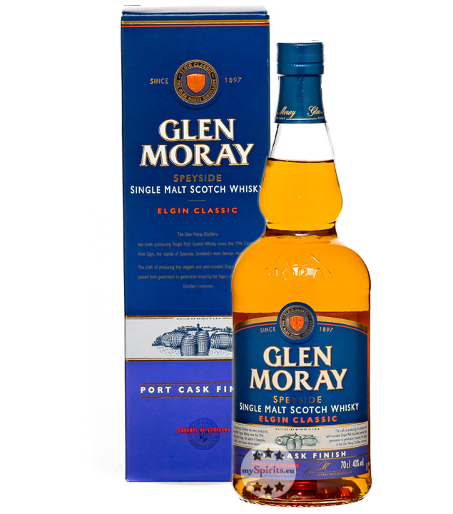 Glen Moray Port Cask Finish Single Malt Whisky (40 % Vol., 0,7 Liter) von The Glen Moray Distillery