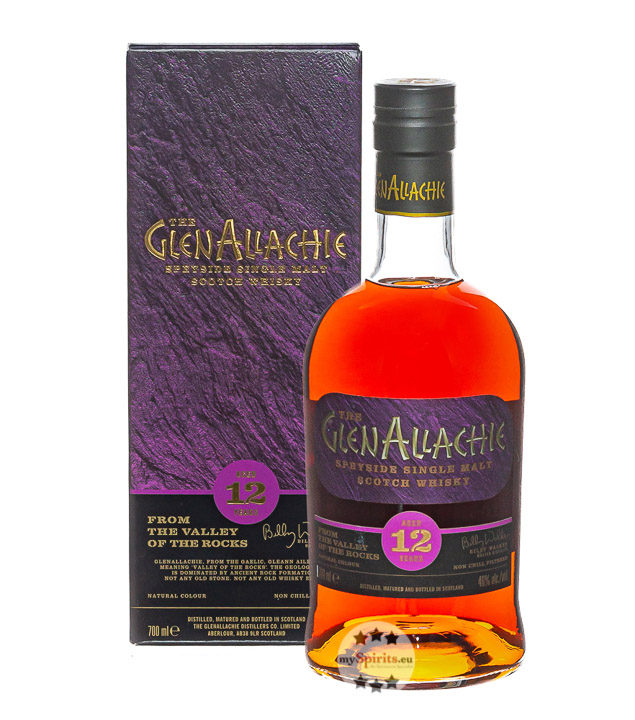 GlenAllachie 12 Jahre Single Malt Whisky (46 % Vol., 0,7 Liter) von The GlenAllachie Distillery