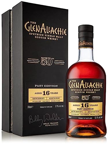 The GlenAllachie 16 Years Old PAST EDITION Speyside Single Malt 57,1% Vol. 0,7l in Geschenkbox von Glenallachie