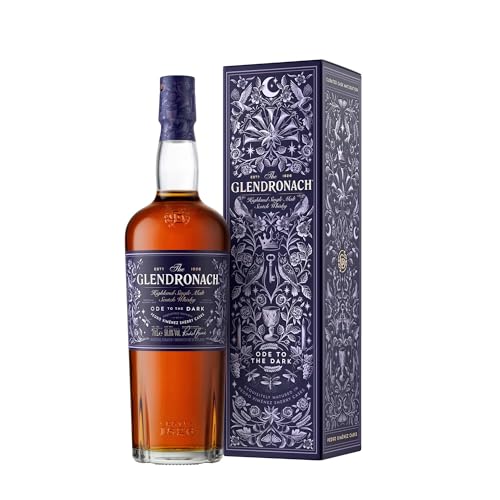 The Glendronach Ode the Dark - Super Premium Single Malt Whisky - Geschenkempfehlung - Eine Symphonie aus Mokka, Schwarzkirsche und Zartbitterschokolade - 0.7L/50.8 Prozent Vol The Glendronach Ode the Dark - Super Premium Single Malt Whisky - Geschenkempfehlung - Eine Symphonie aus Mokka, Schwarzkirsche und Zartbitterschokolade - 0.7L/50.8 Prozent Vol von The GlenDronach