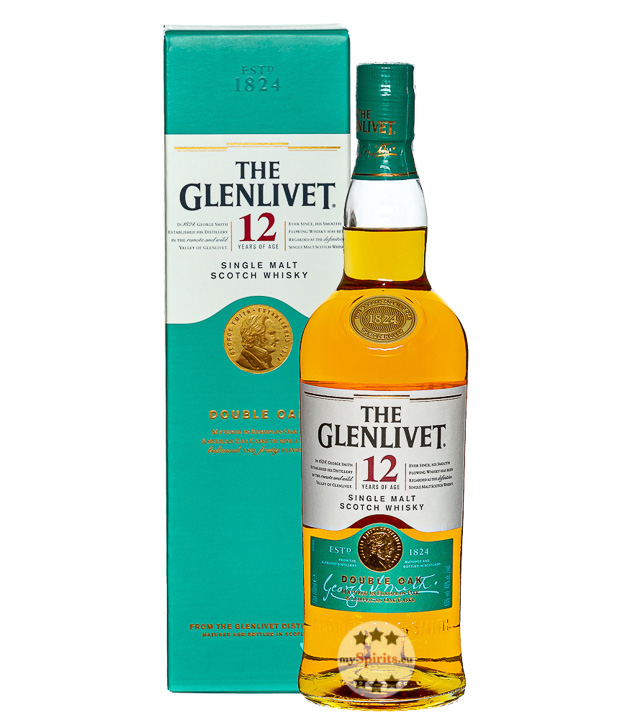 The Glenlivet 12 Jahre Single Malt Whisky (40 % vol., 0,7 Liter) von The Glenlivet