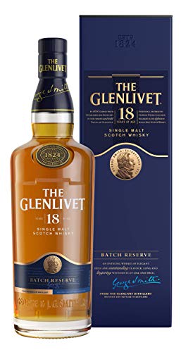 The Glenlivet 18 Jahre | Batch Reserve | Speyside Single Malt Scotch Whisky | 0,7l. Flasche in Geschenkbox von Glenlivet