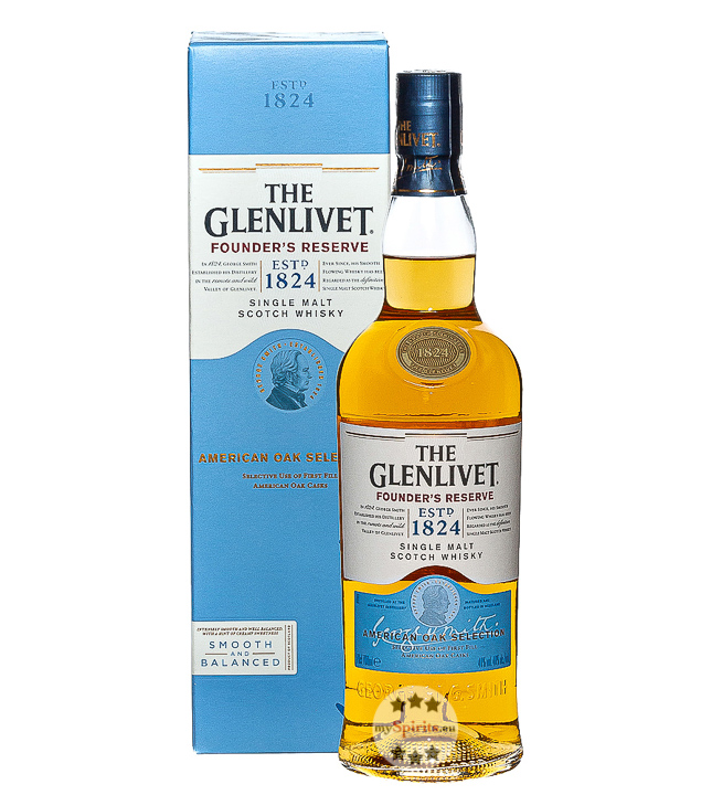 The Glenlivet Founder’s Reserve Whisky (40 % vol., 0,7 Liter) von The Glenlivet