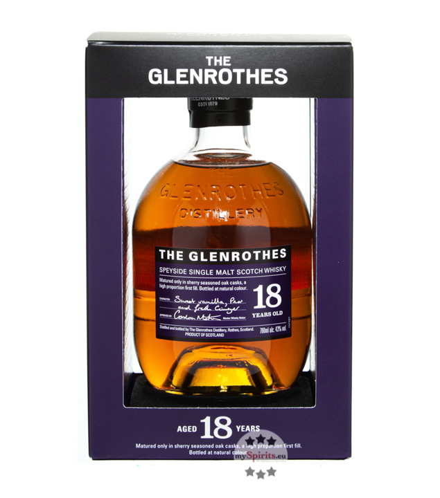 Glenrothes 18 Jahre Whisky Soleo Collection (43 % Vol., 0,7 Liter) von The Glenrothes
