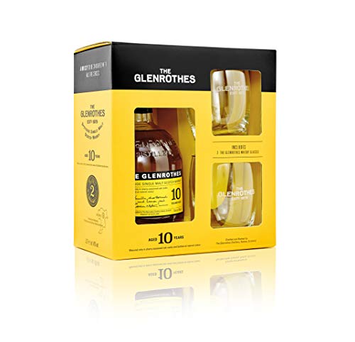 The Glenrothes Speyside 10yo + 2 Tumbler Single Malt Whisky (1 x 0.7 l) von The Glenrothes