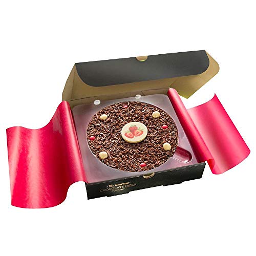 17,8 cm (7 Zoll) Erdbeere Sensation Chocolate Pizza von The Gourmet Chocolate Pizza Company