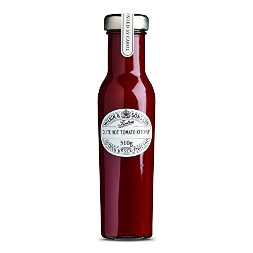 Tiptree Quite Hot Tomato Ketchup, 310 g von The Great British Confectionery Company