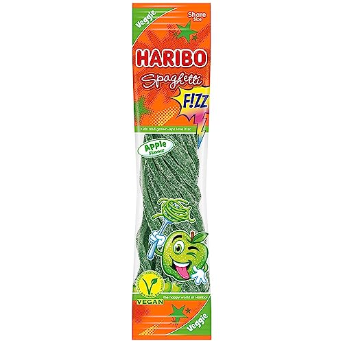 2 er Pack Haribo Spaghetti Apple FIZZ veggie 2 x 200g von The Great Canadian Tea