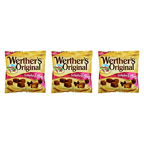 3er Pack Werther´s Original Schoko Toffees 3 x 180 g 3er Pack Werther´s Original Schoko Toffees 3 x 180 g von The Great Canadian Tea