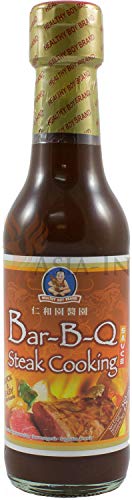 Barbeque Steak cooking - BBQ Sauce Healthy Boy 250ml von Healthy Boy