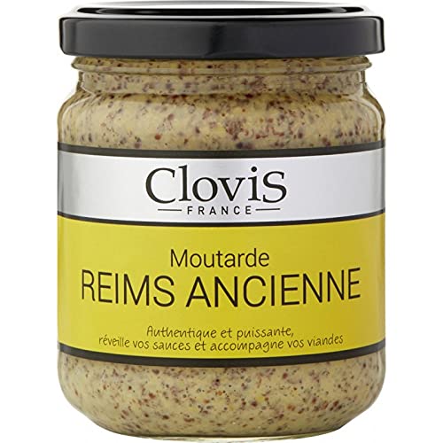 Clovis Moutarde au mout de reims á l' ancienne Senf Weinessig 200 Gramm Clovis Moutarde au mout de reims á l' ancienne Senf Weinessig 200 Gramm von The Great Canadian Tea