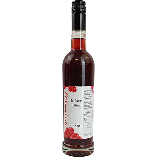 Essig-Balsam Himbeer Essig Zubereitung Vegan hausgemacht BARRIQUE-Feine Manufaktur Deutschland 480ml-Fl von KDJMDL