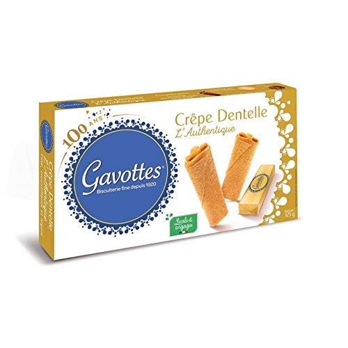 Gavottes Crepe-Spitze Natur, 125 g, 4 Stück von The Great Canadian Tea