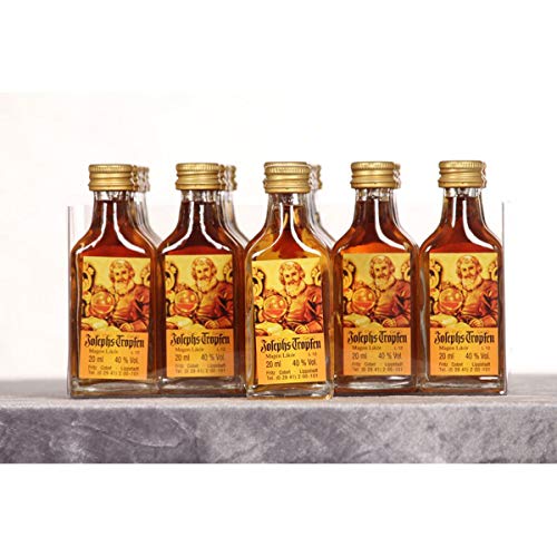 Josephstropfen Kräuterlikör fein bitterer Magenlikör 20ml 10er Pack von KDJMDL