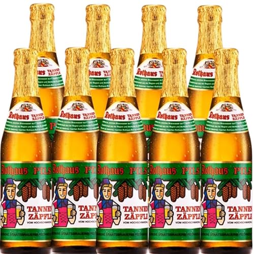 Rothaus Pils Tannenzäpfle MEHRWEG (9 Flaschen Bier à 0,33 l / 5,1 % vol.) von KDJMDL