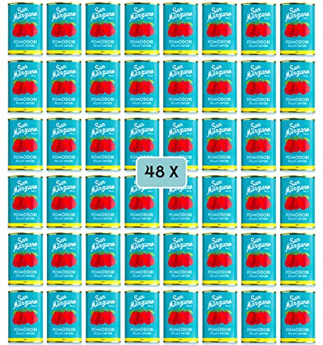 Sapor Design SAN MARZANO Tomaten aus Italien | Die besten Tomaten der Welt im Set | Dosentomaten, San Marzanos | Viele Varianten (San Marzano Vintage (Türkis), 48 Dosen) von The Great Canadian Tea