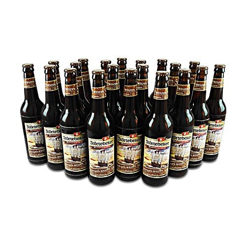 Störtebeker BIO Roggen Weizen (20 Flaschen à 0,5 l / 5,4% vol.) von KDJMDL