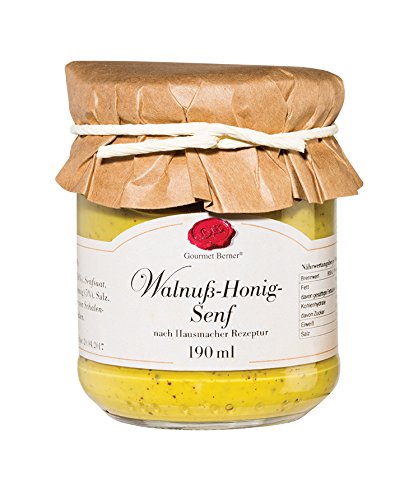Walnuss Honig Senf 190 ml Glas / Grundpreis 3,66 € pro 100 ml. Walnuss Honig Senf 190 ml Glas / Grundpreis 3,66 € pro 100 ml. von The Great Canadian Tea