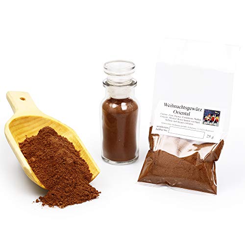 Weihnachtsgewürz Oriental, Backgewürz, Backzutaten naturbelassen, Kuchengewürz, Universalgewürz für Weihnachten, Glühweingewürz, glutenfrei, 25g Weihnachtsgewürz Oriental, Backgewürz, Backzutaten naturbelassen, Kuchengewürz, Universalgewürz für Weihnachten, Glühweingewürz, glutenfrei, 25g von The Great Canadian Tea
