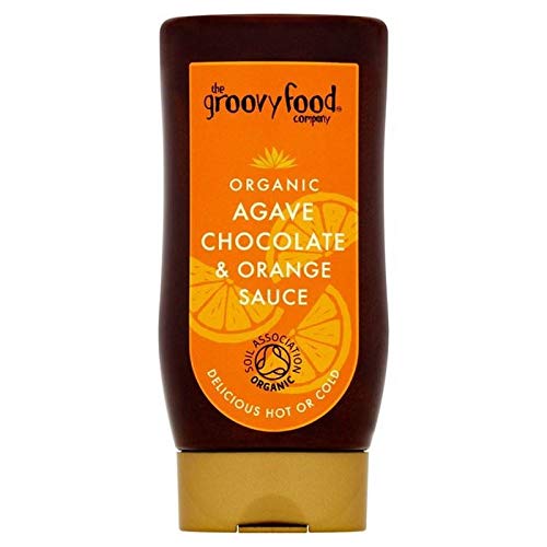 Groovy Food Chocolate Orange Sauce Agave Organic 250ml von The Groovy Food Co