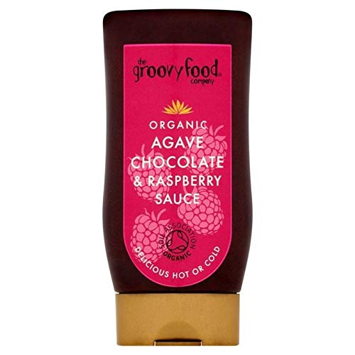 Groovy Food Chocolate Raspberry Sauce Agave Organic 250ml von The Groovy Food Co